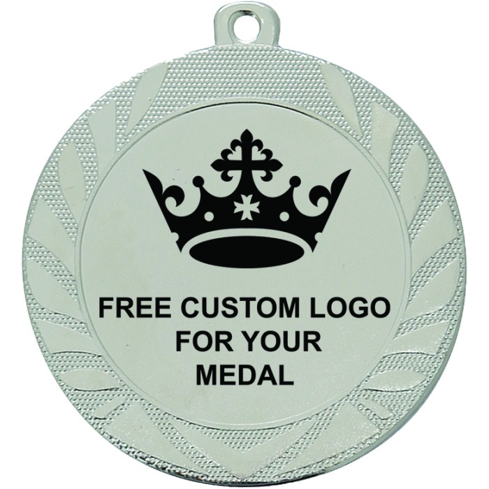 PACK OF 100 BULK BUY 70MM GOLD, SILVER OR BRONZE MEDALS, RIBBON AND CUSTOM LOGO **AMAZING VALUE**